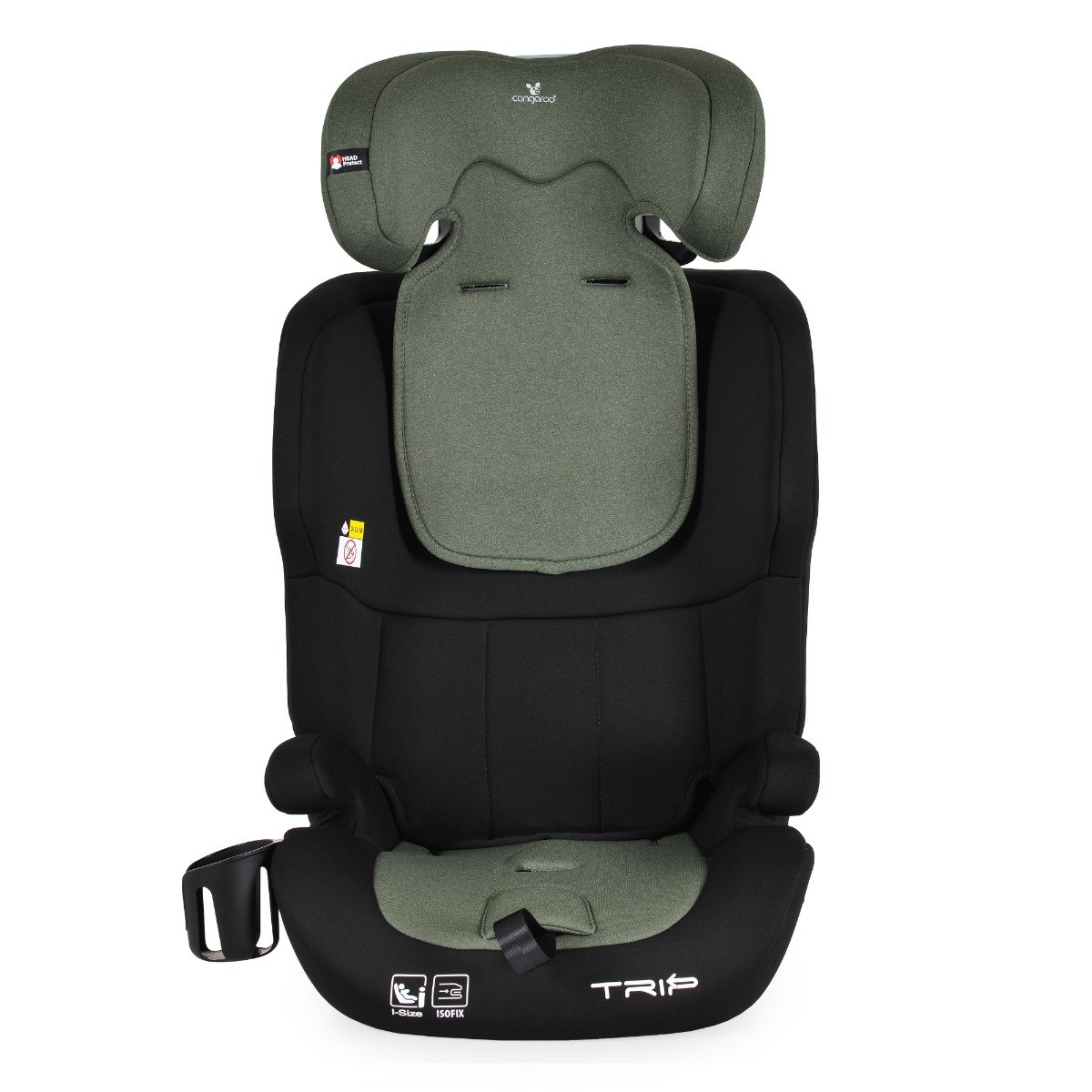 Cangaroo Trip Hunter Green 76-150 cm i-Size Autostoel
