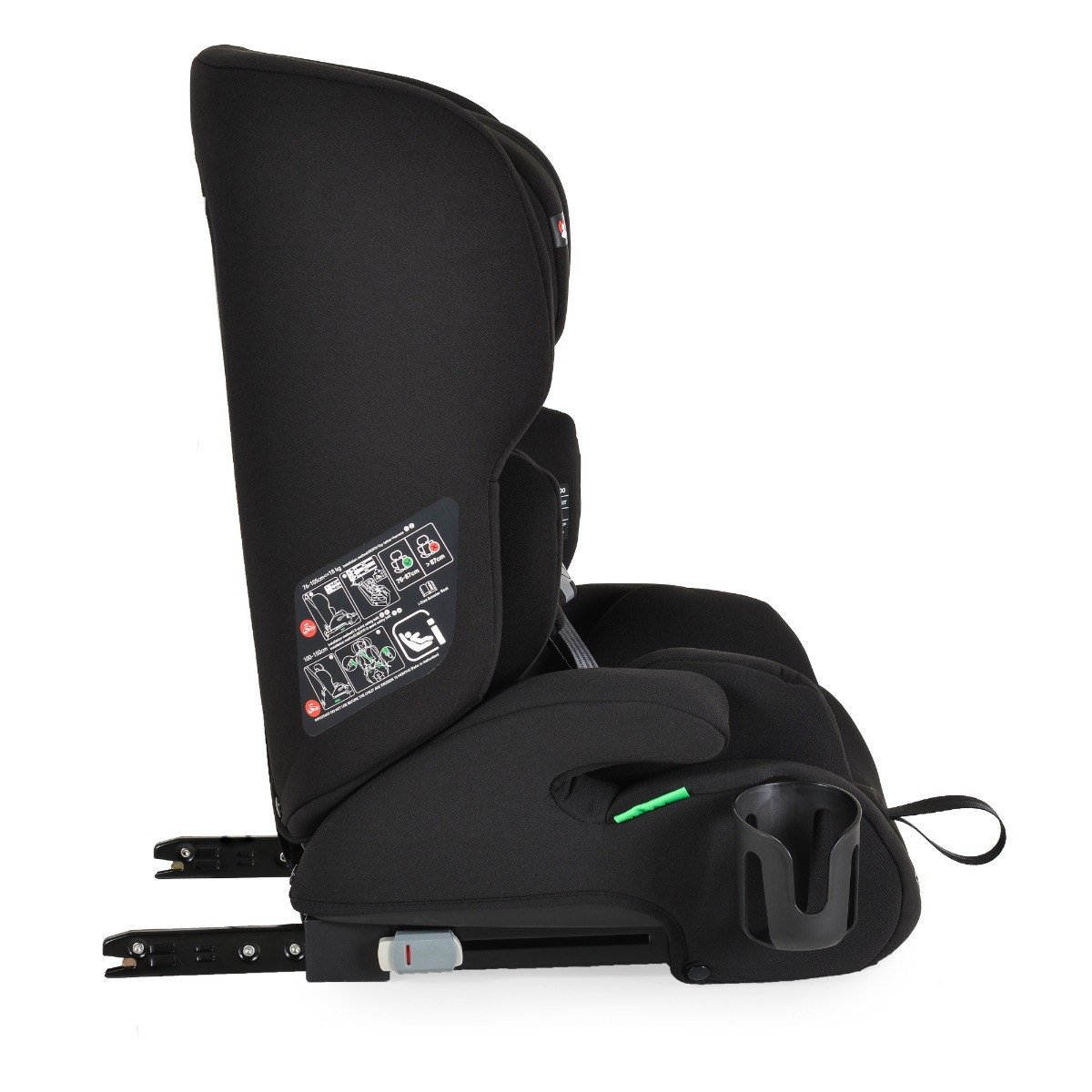 Cangaroo Trip Midnight Black 76-150 cm i-Size Autostoel