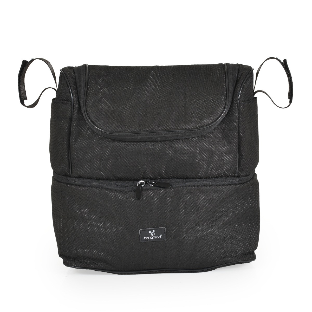 Cangaroo Unique Carbon Black 3-in-1 Kinderwagen incl. i-Size Autostoel