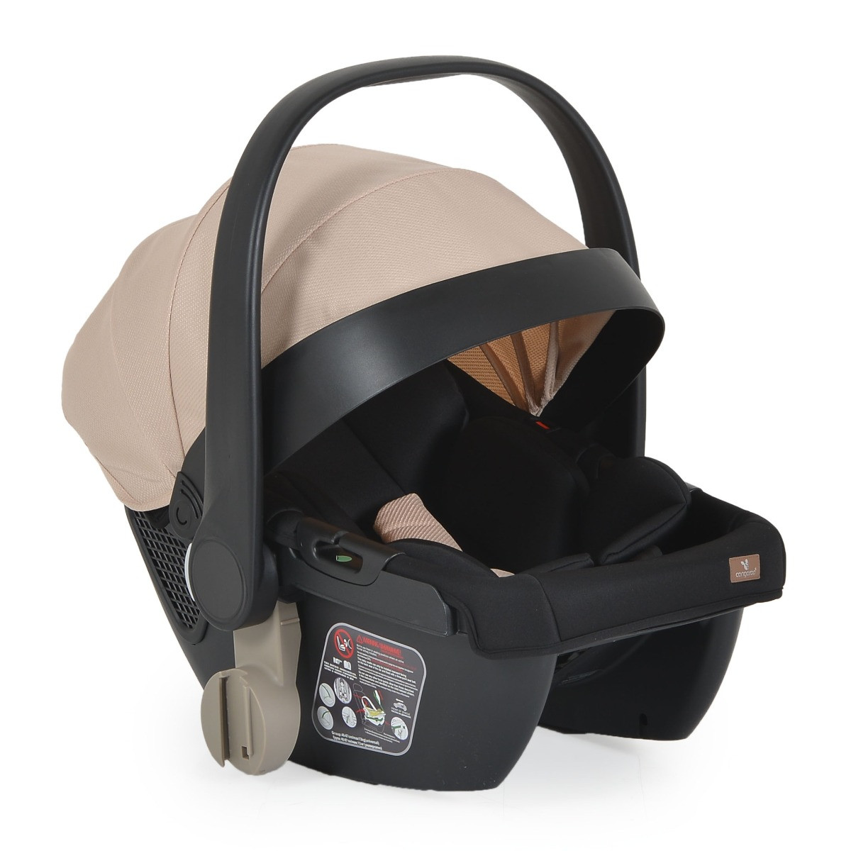 Cangaroo Unique Macadamia Beige 3-in-1 Kinderwagen incl. i-Size Autostoel