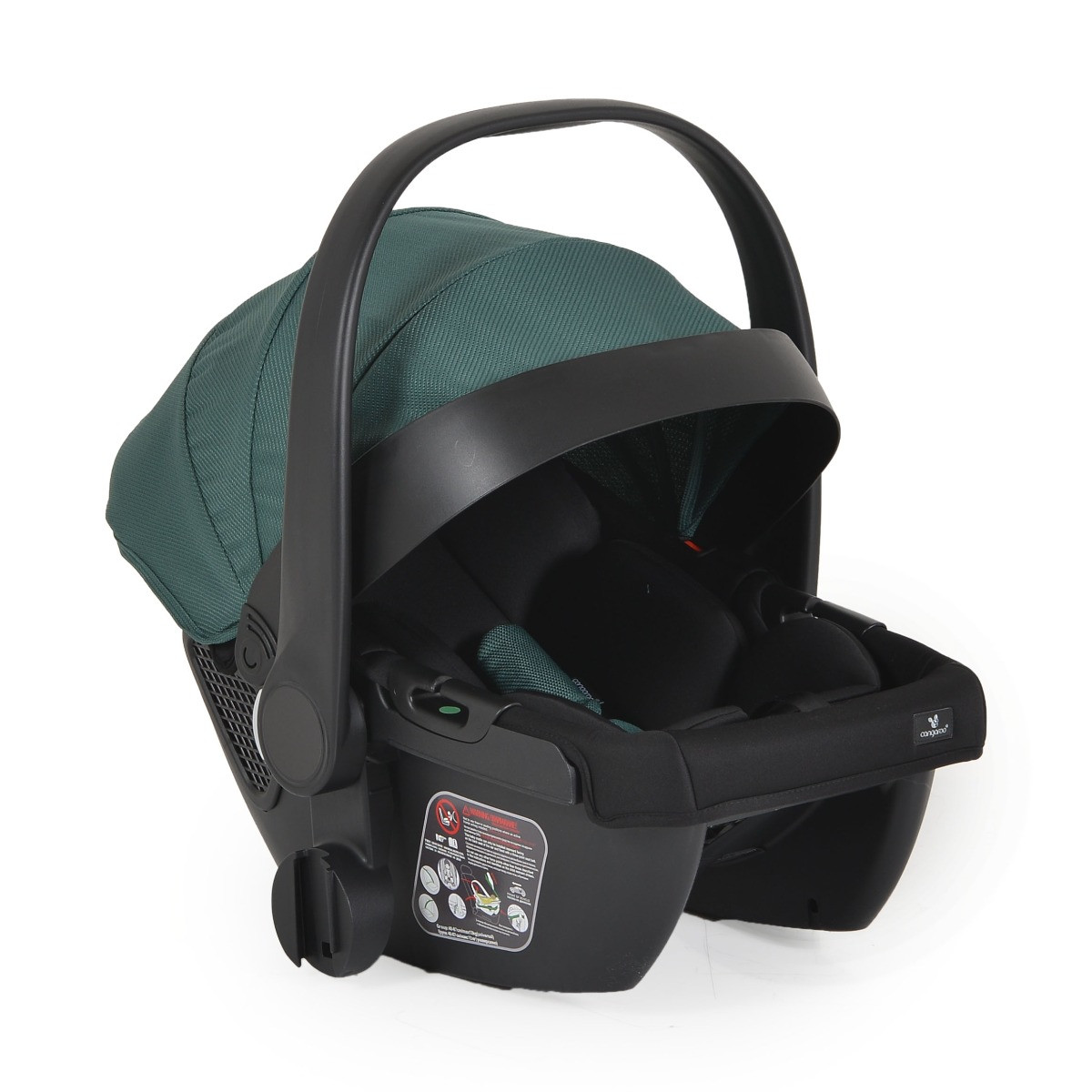 Cangaroo Unique Pine Green 3-in-1 Kinderwagen incl. i-Size Autostoel