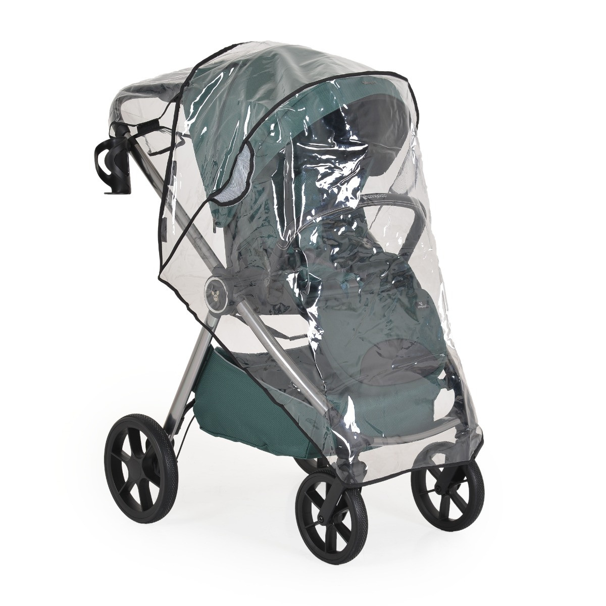 Cangaroo Unique Pine Green 3-in-1 Kinderwagen incl. i-Size Autostoel