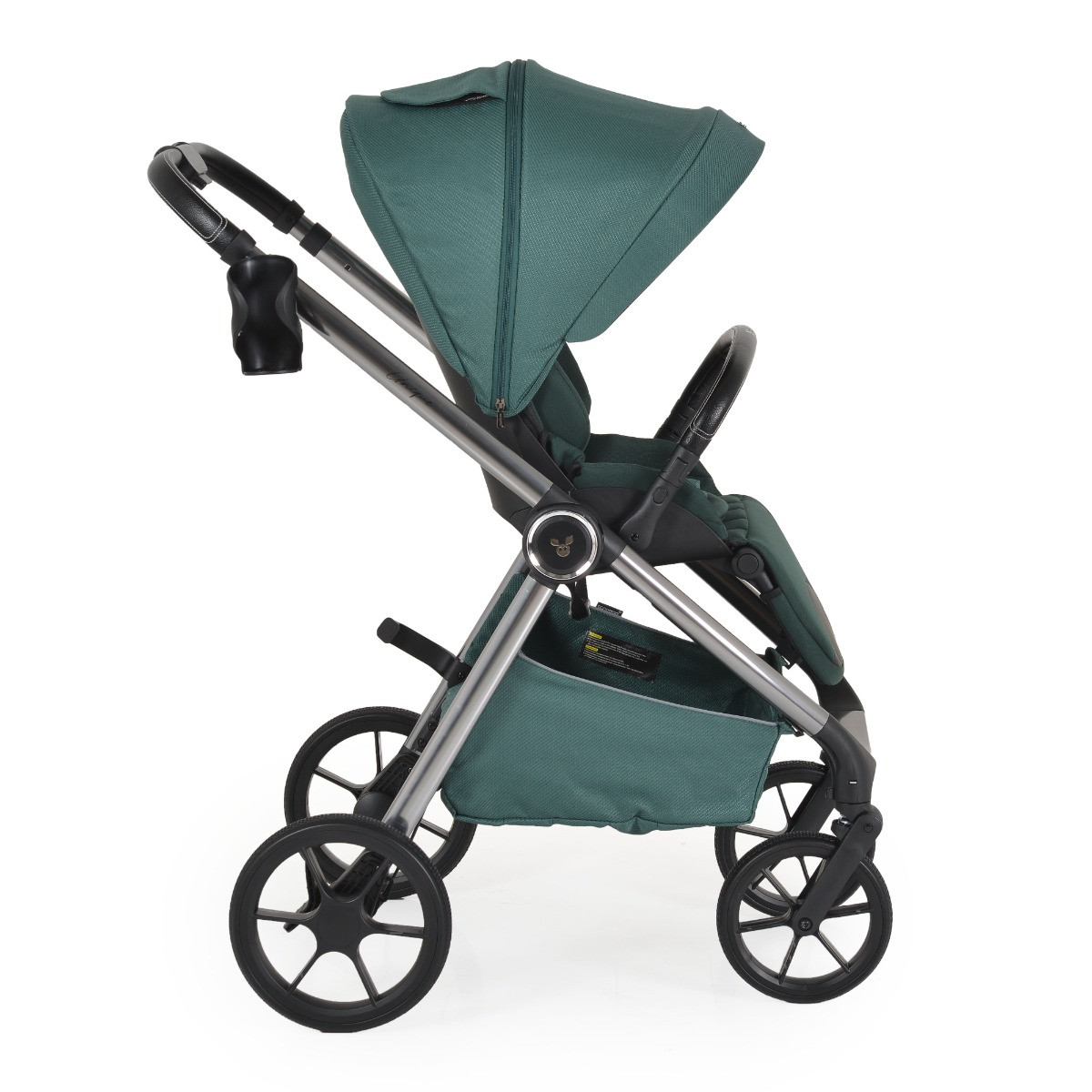 Cangaroo Unique Pine Green 3-in-1 Kinderwagen incl. i-Size Autostoel