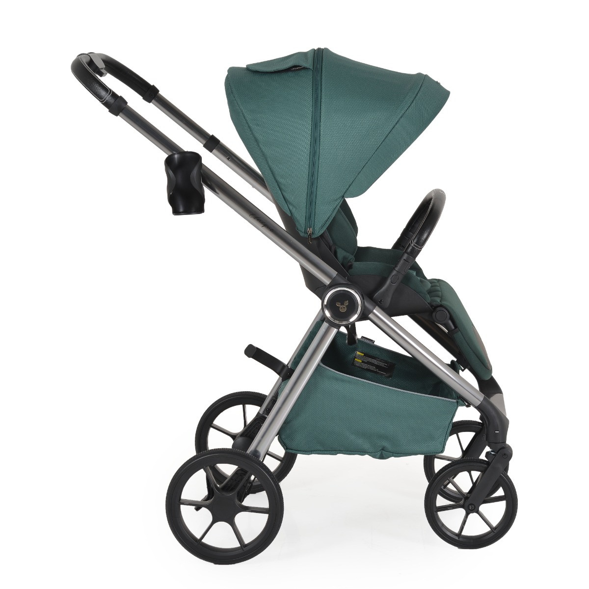 Cangaroo Unique Pine Green 3-in-1 Kinderwagen incl. i-Size Autostoel