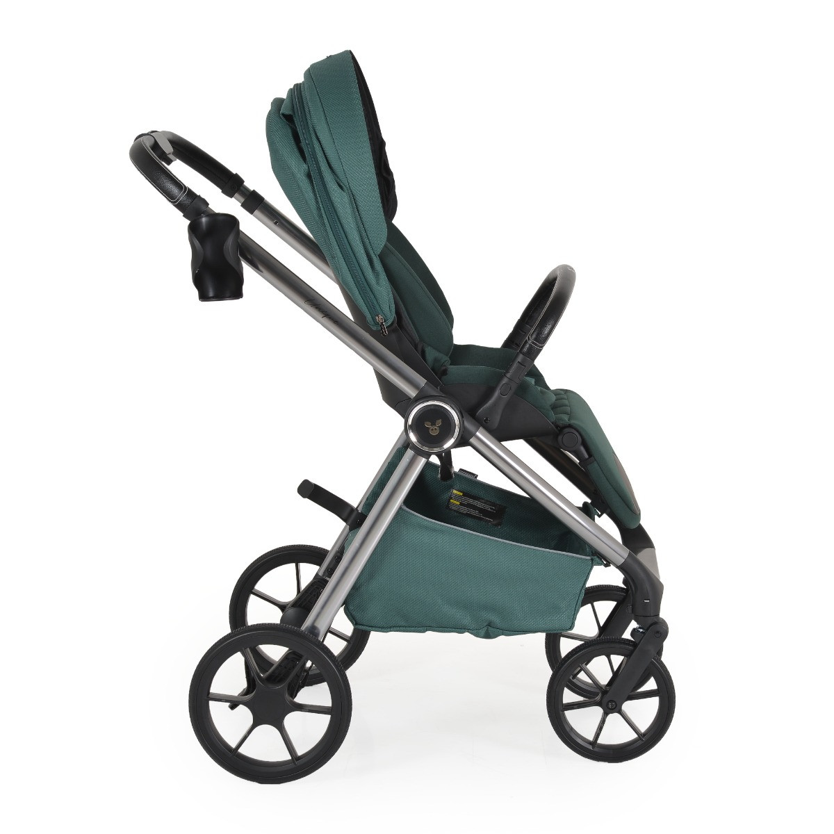 Cangaroo Unique Pine Green 3-in-1 Kinderwagen incl. i-Size Autostoel