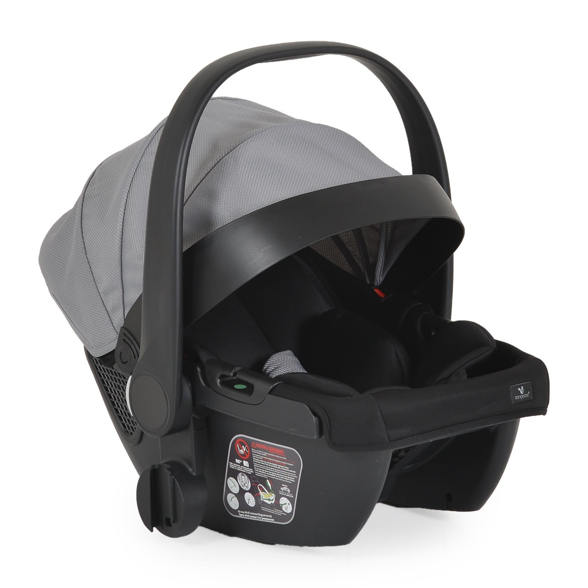 Cangaroo Unique Silver Cloud 3-in-1 Kinderwagen incl. i-Size Autostoel