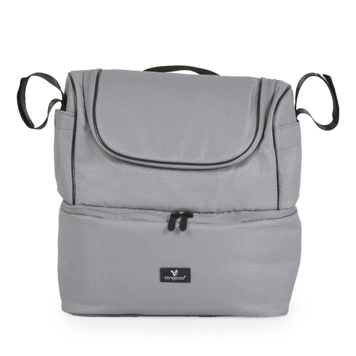 Cangaroo Unique Silver Cloud 3-in-1 Kinderwagen incl. i-Size Autostoel