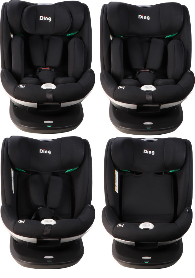 Ding Mace Black 40-150 cm 360° i-Size Autostoel