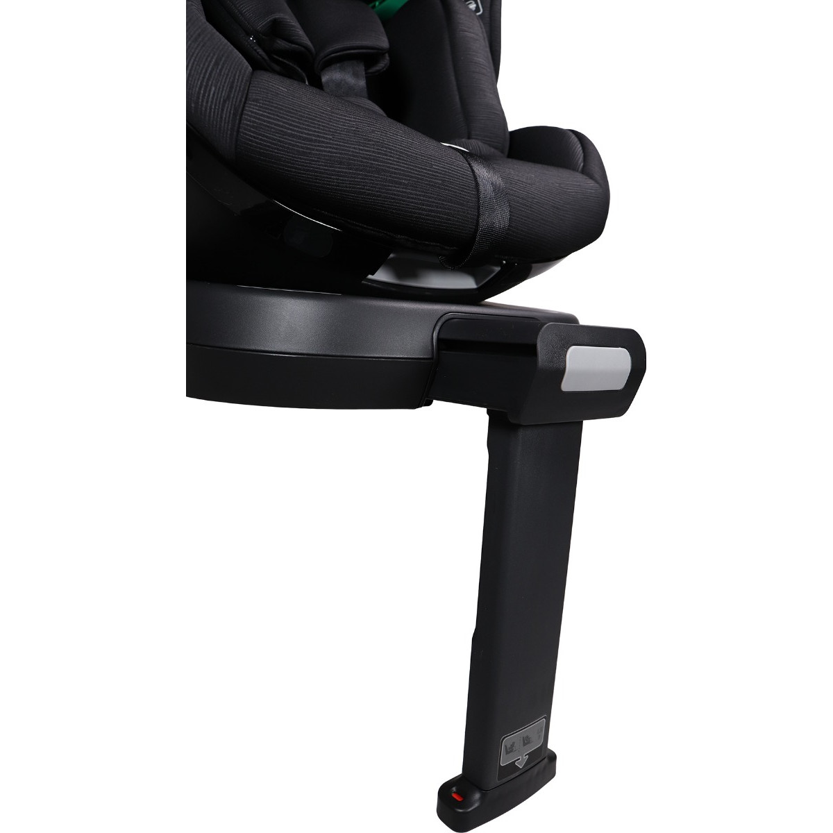 Ding Fynn Black 40-150 cm 360° i-Size Autostoel