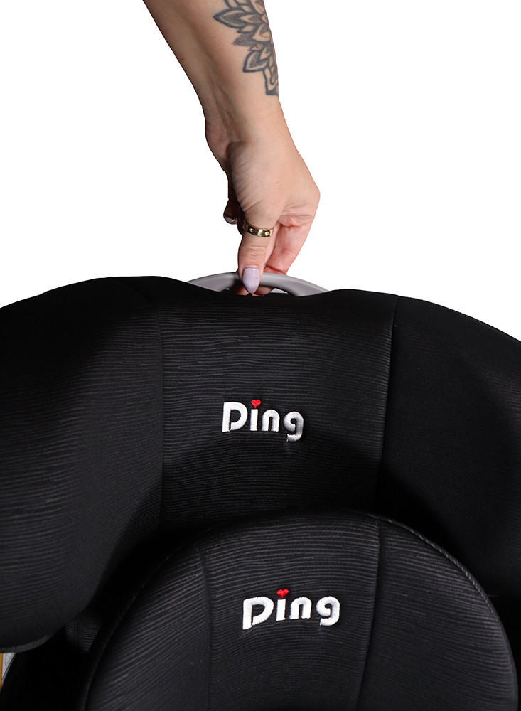 Ding Fynn Black 40-150 cm 360° i-Size Autostoel