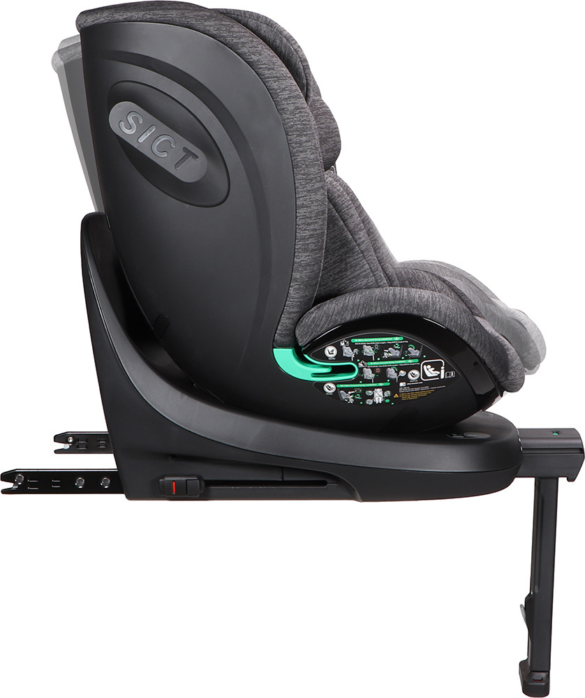 Ding Fynn Grey 40-150 cm 360° i-Size Autostoel