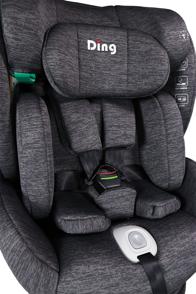 Ding Fynn Grey 40-150 cm 360° i-Size Autostoel