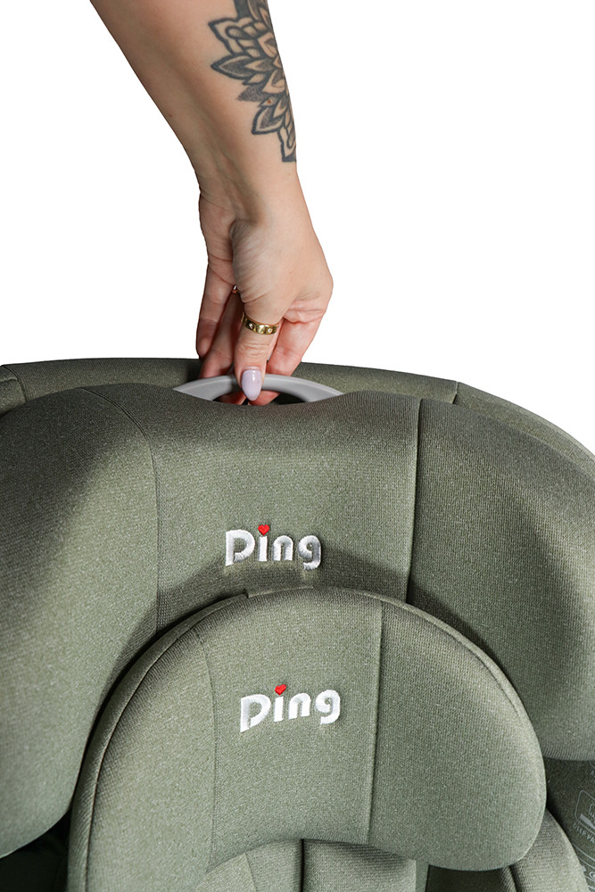 Ding Fynn Forest Green 40-150 cm 360° i-Size Autostoel