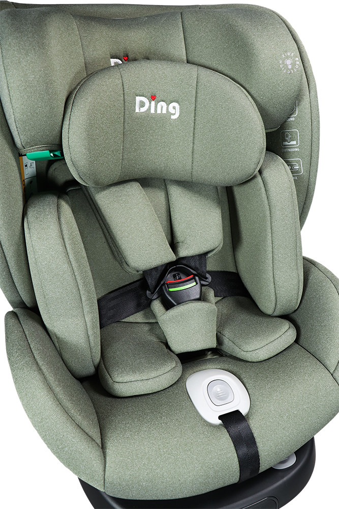 Ding Fynn Forest Green 40-150 cm 360° i-Size Autostoel