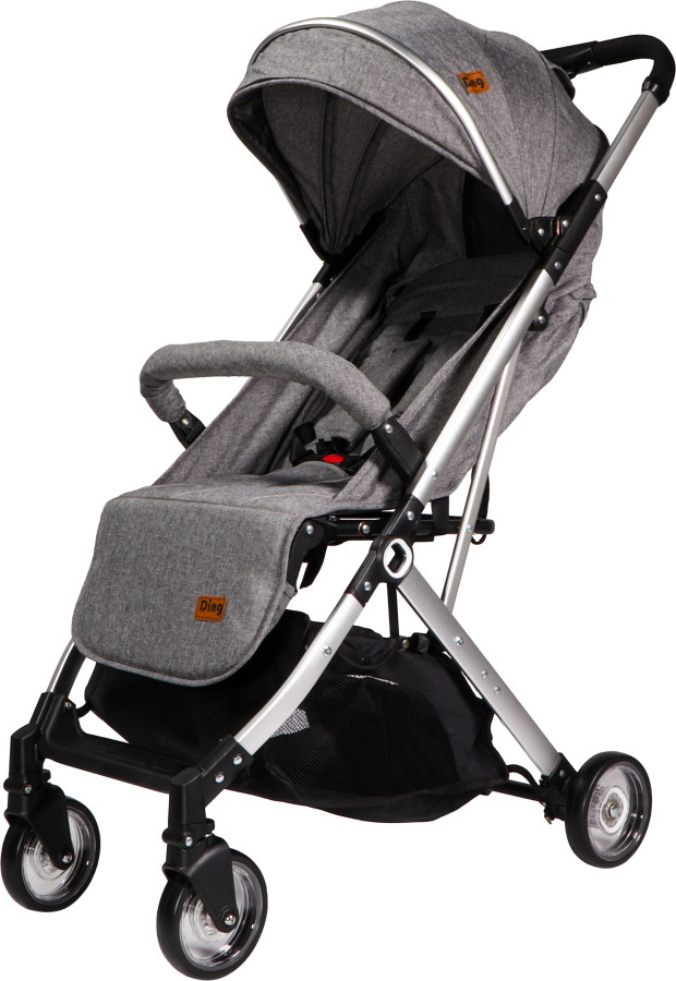 Ding Vivo Grey/Silver Wandelwagen
