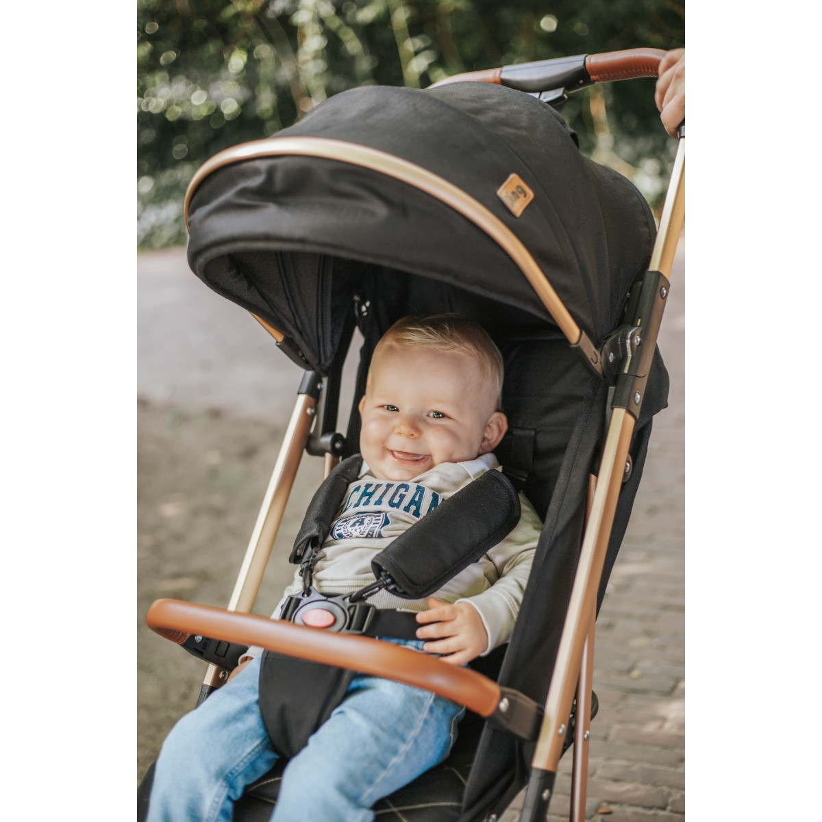 Ding Vivo Beige/Rose Wandelwagen