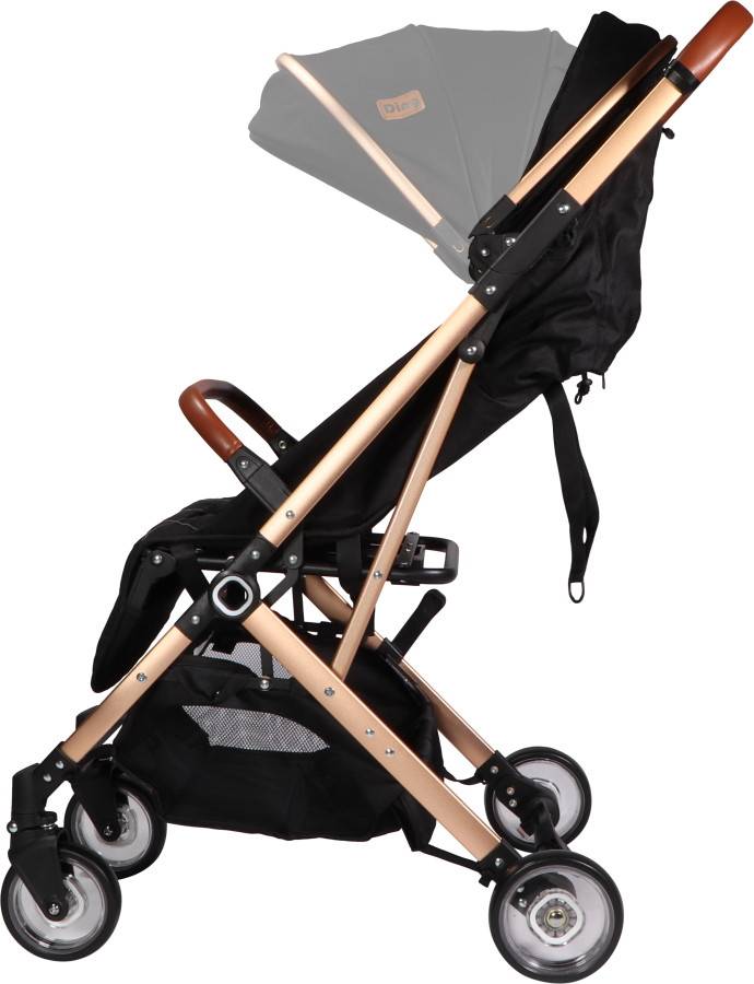 Ding Vivo Black/Rose Wandelwagen