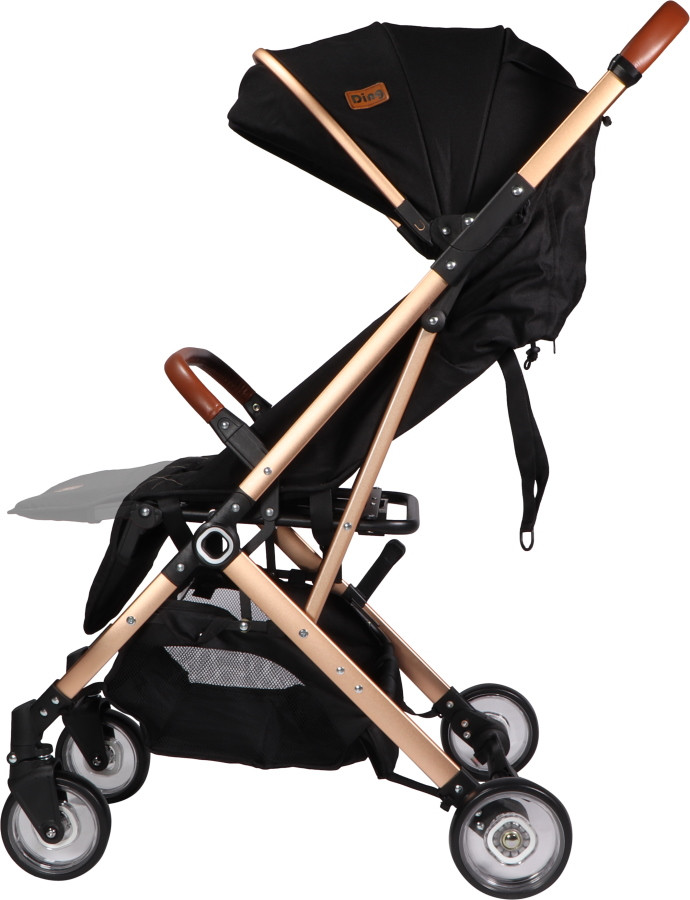 Ding Vivo Black/Rose Wandelwagen