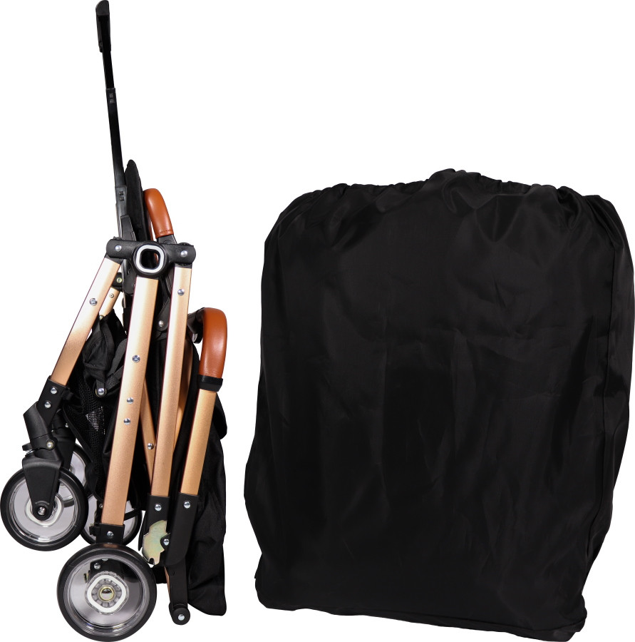 Ding Vivo Black/Rose Wandelwagen