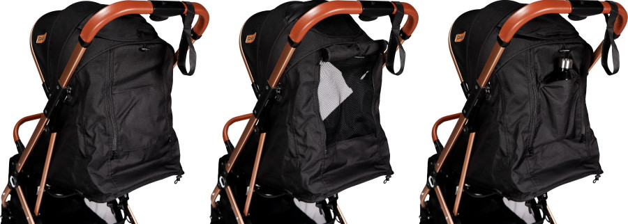 Ding Vivo Black/Rose Wandelwagen