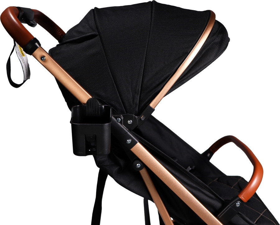 Ding Vivo Black/Rose Wandelwagen