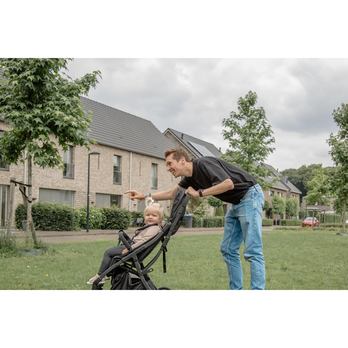 Ding Remi Black Wandelwagen