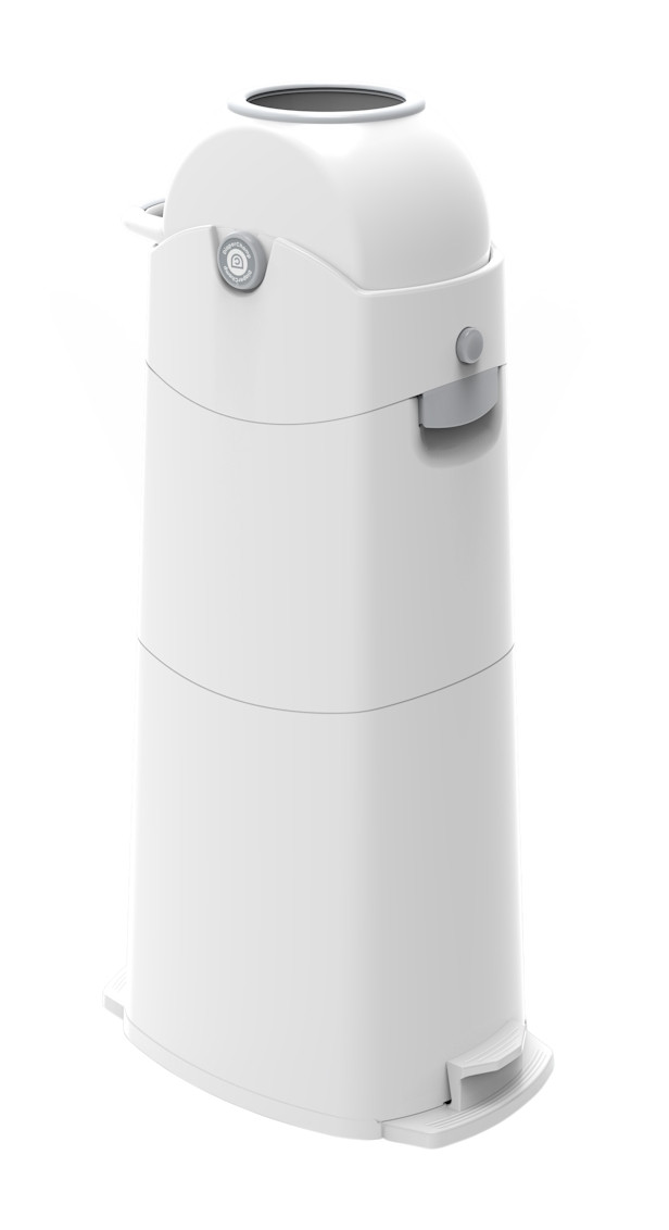 DiaperChamp Classic Large Silver Luieremmer