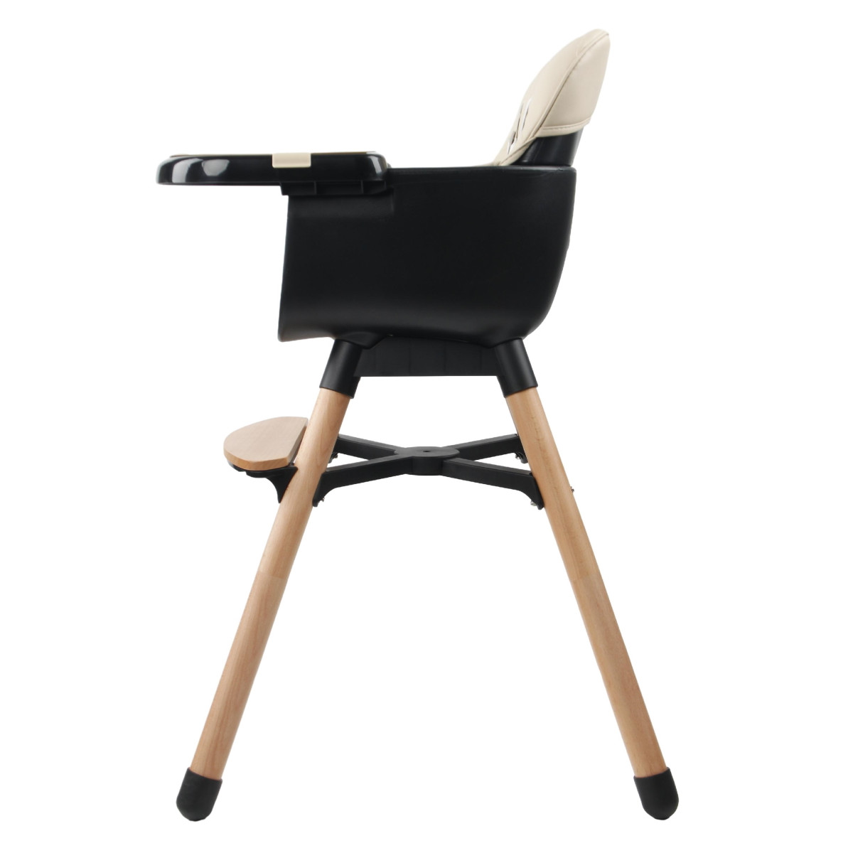 Ding Daily Beige Houten Kinderstoel