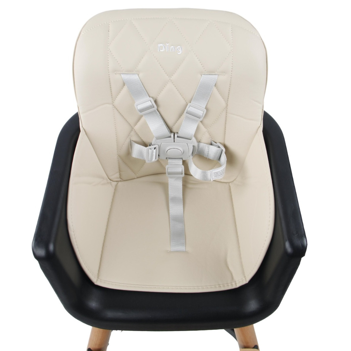 Ding Daily Beige Houten Kinderstoel