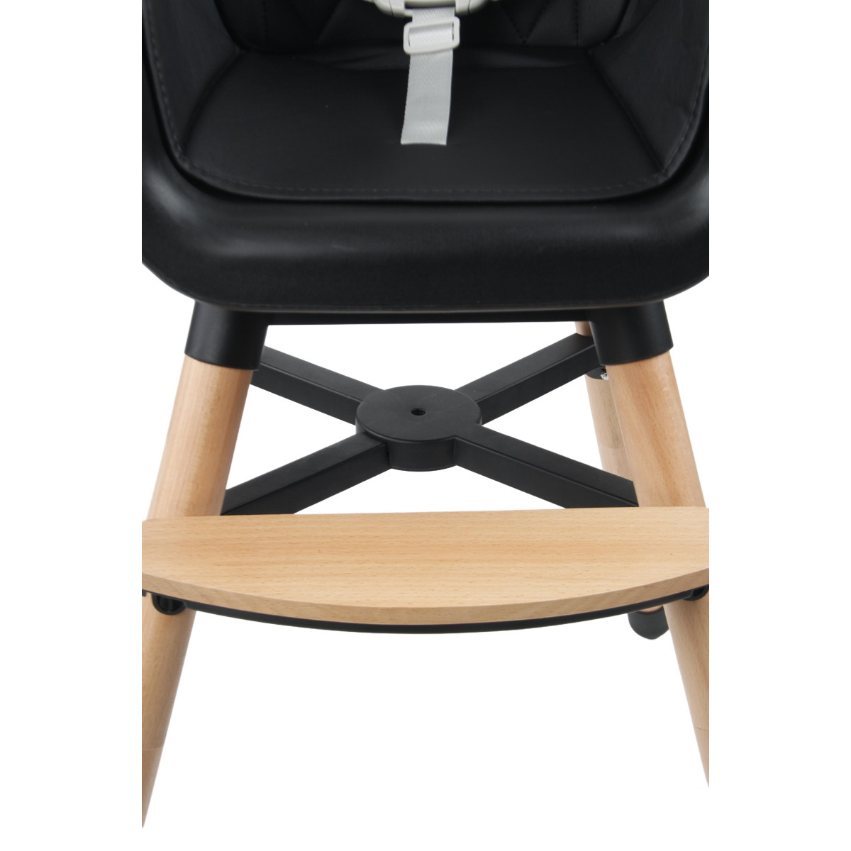 Ding Daily Black Houten Kinderstoel