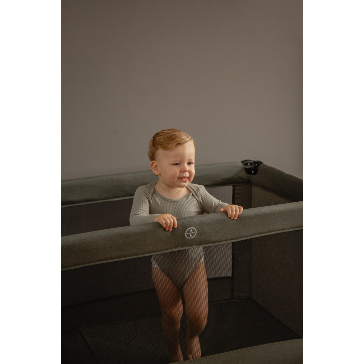 Ding Forest Green Melange Campingbed