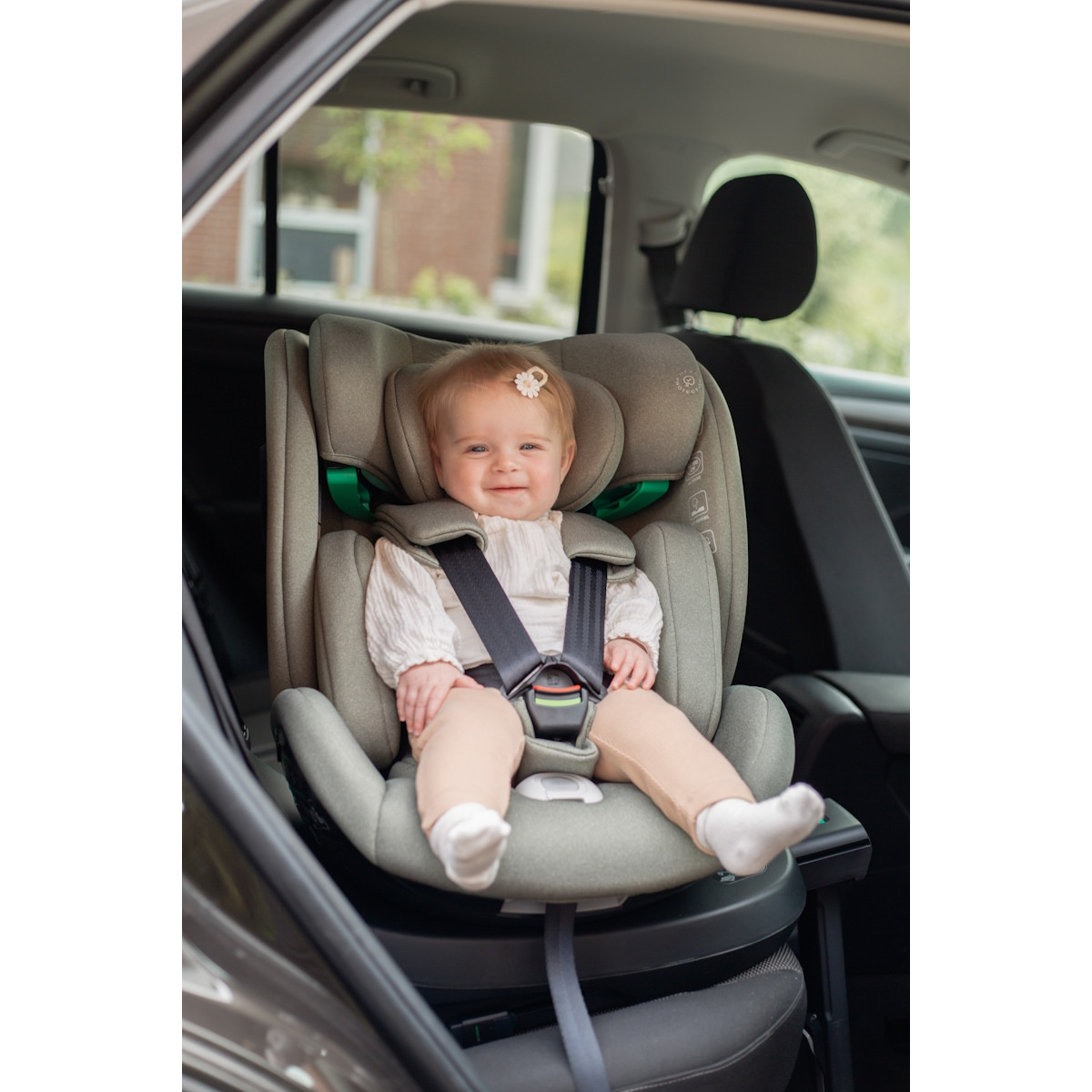 Ding Fynn Grey 40-150 cm 360° i-Size Autostoel