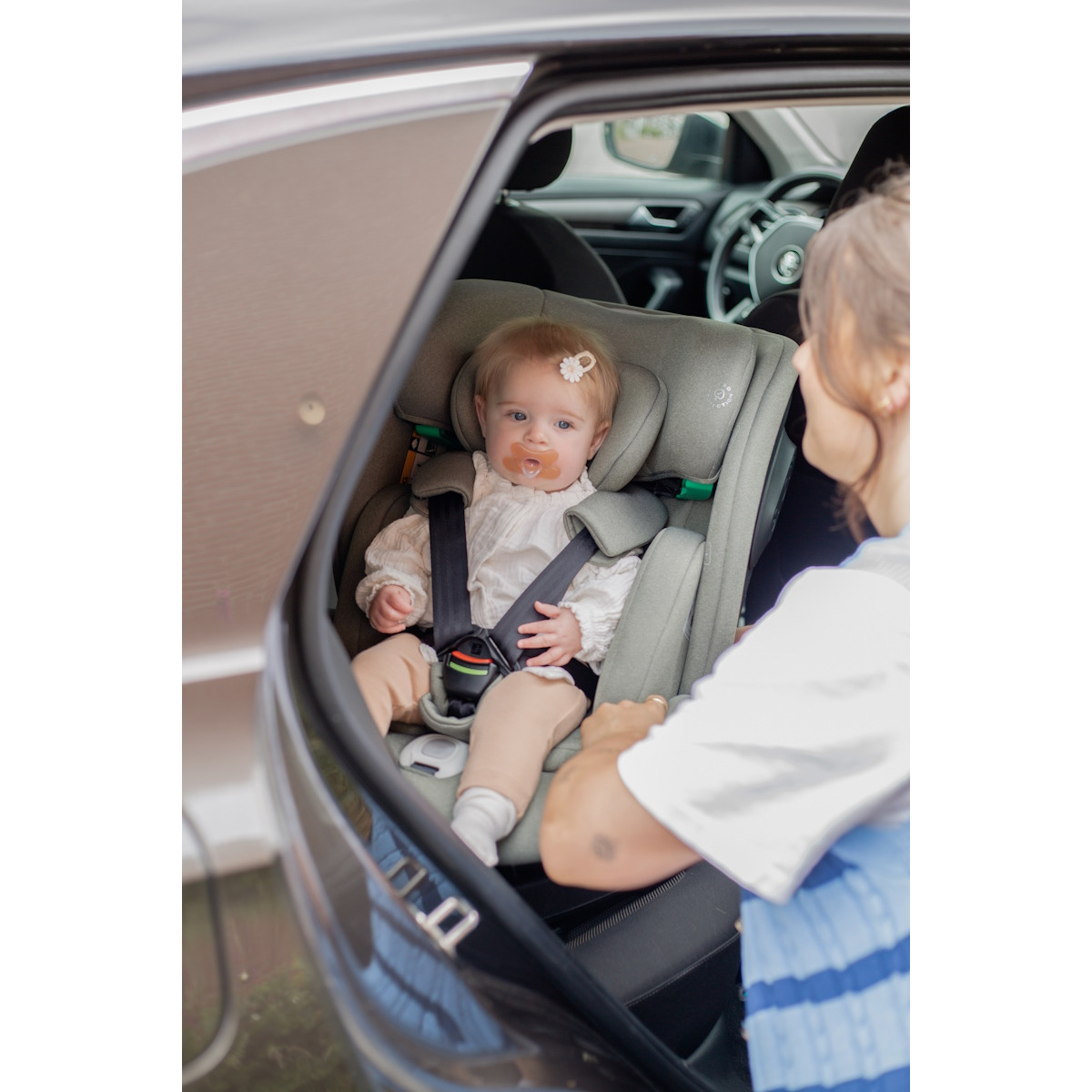 Ding Fynn Grey 40-150 cm 360° i-Size Autostoel