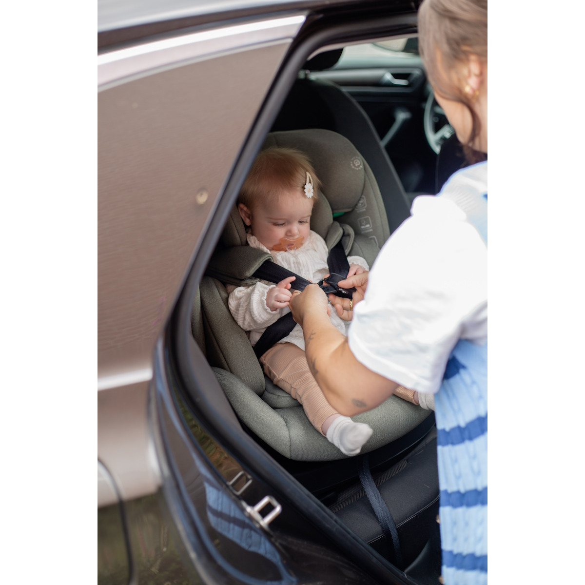 Ding Fynn Grey 40-150 cm 360° i-Size Autostoel