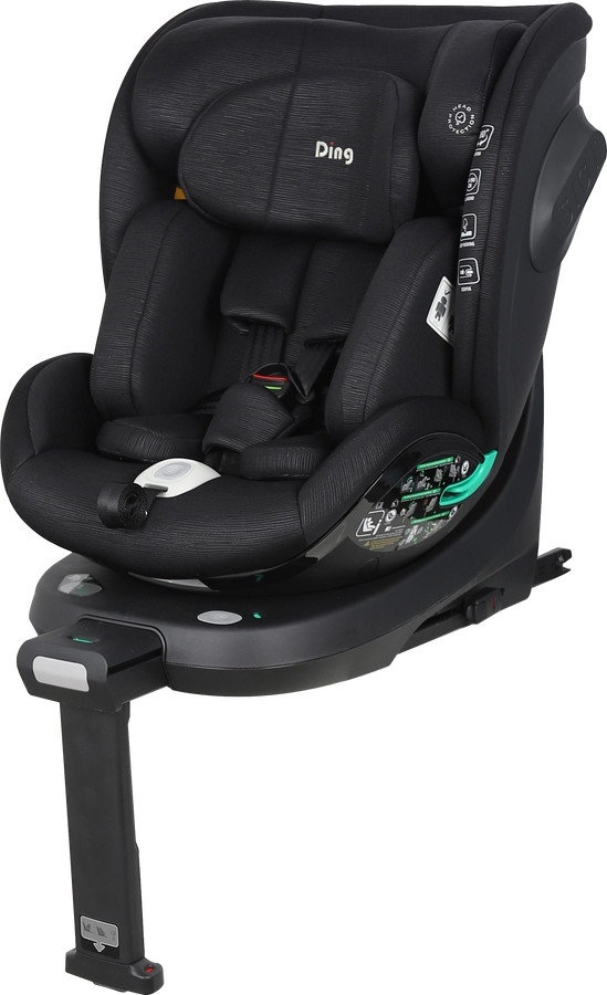 Ding Fynn Black 40-150 cm 360° i-Size Autostoel