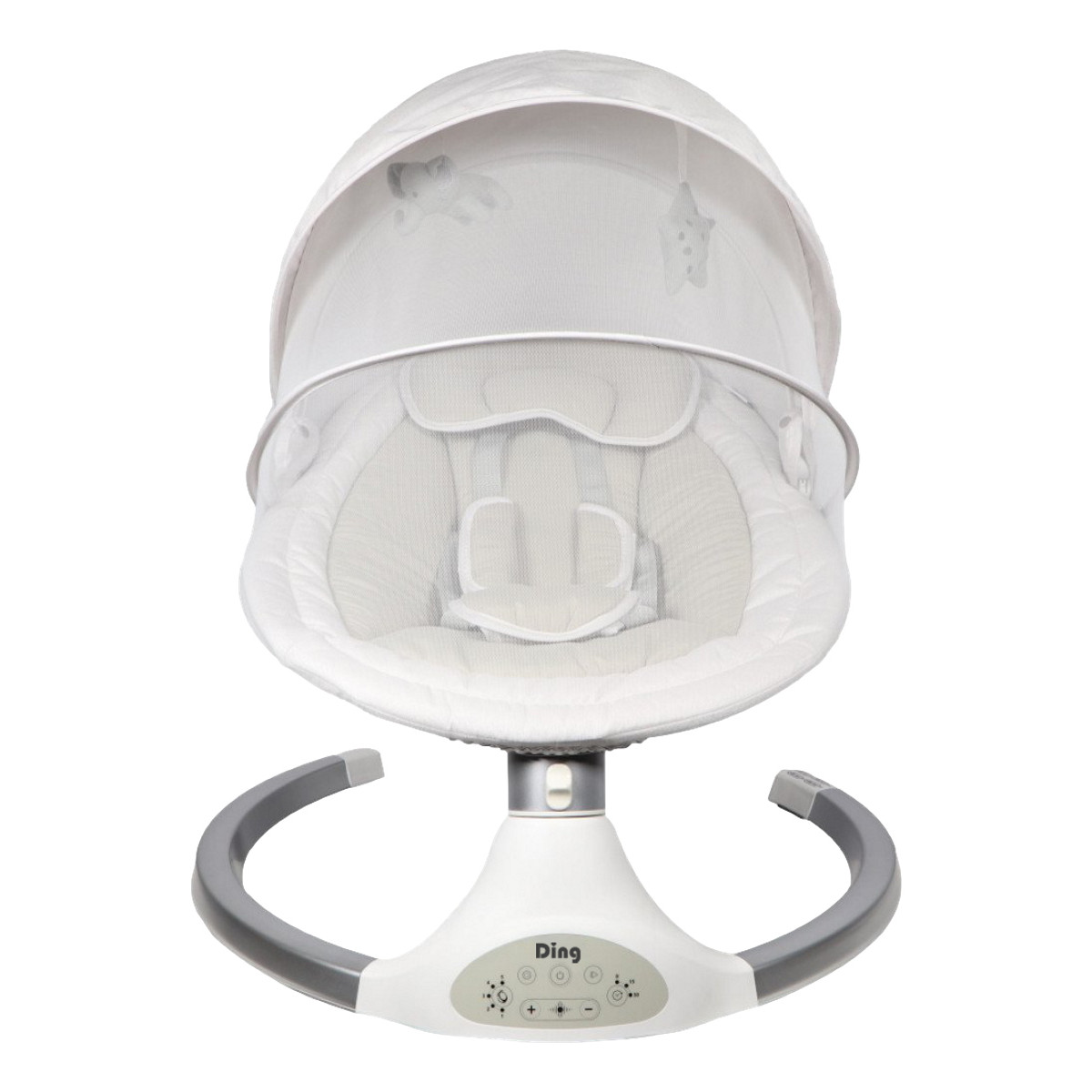 Ding Hugg Silver/White Swing Babyschommel