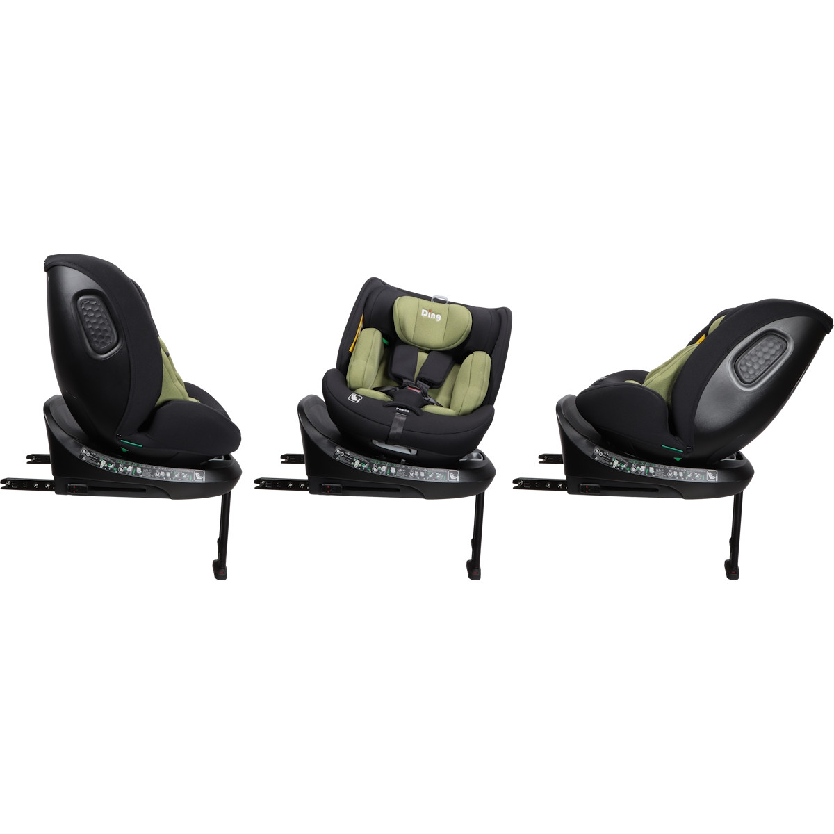 Ding Kai Forest Green 40-150cm 360° i-Size Autostoel