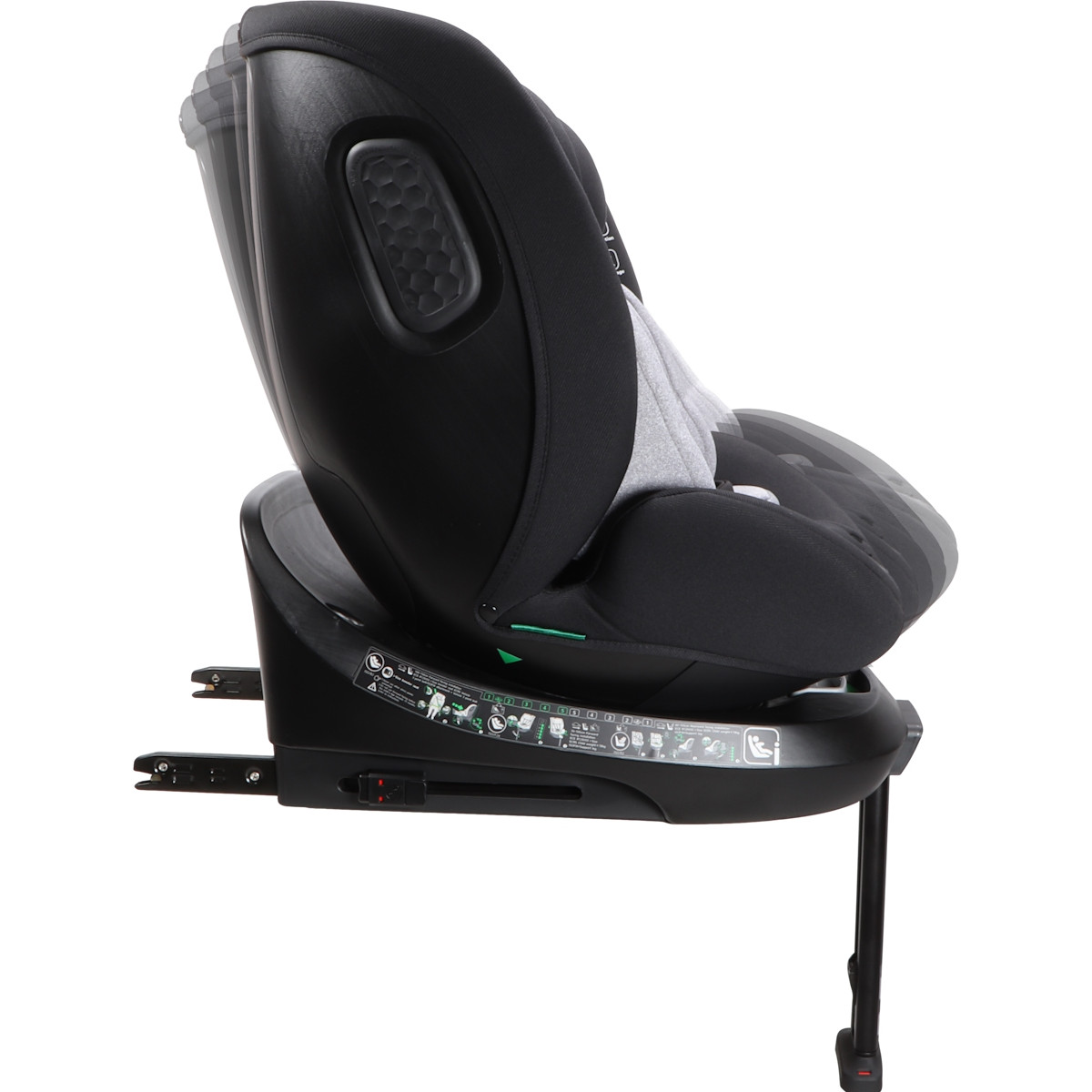 Ding Kai Grey 40-150cm 360° i-Size Autostoel