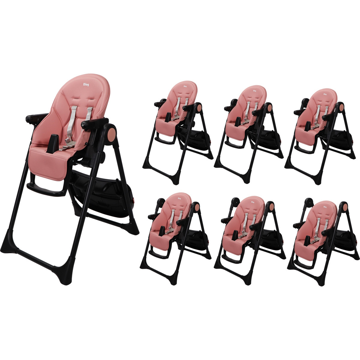 Ding Laze Pink Kinderstoel