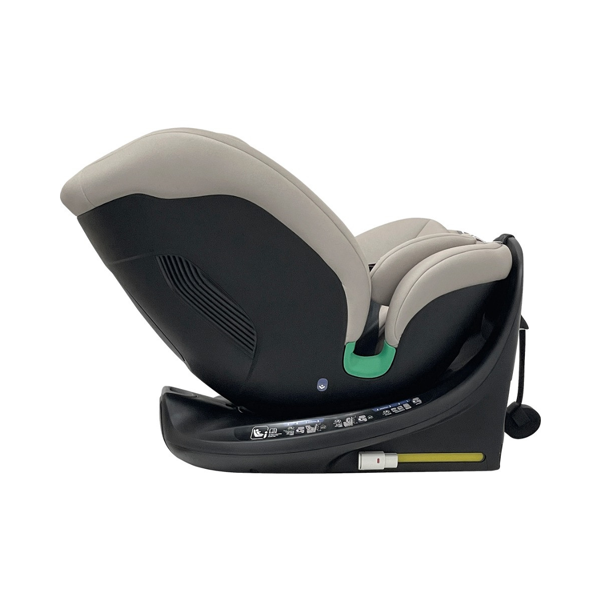 Weekendaanbieding: Ding Mae Taupe 40-150 cm 360° i-Size Autostoel - Set van 2