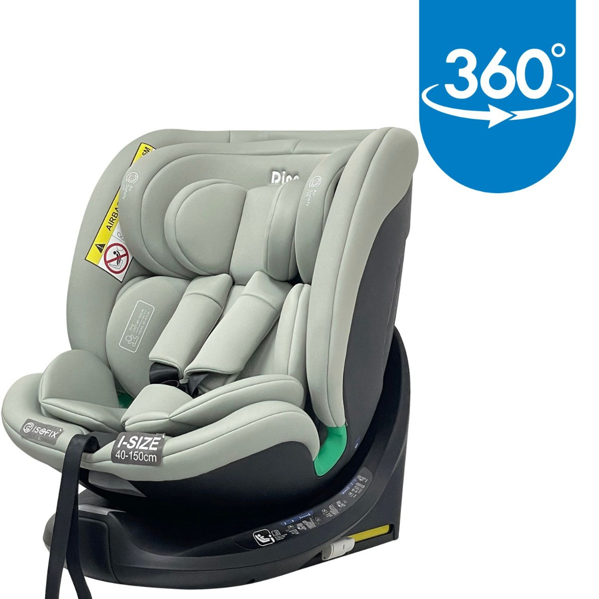 Weekendaanbieding: Ding Mae Jade 40-150 cm 360° i-Size Autostoel