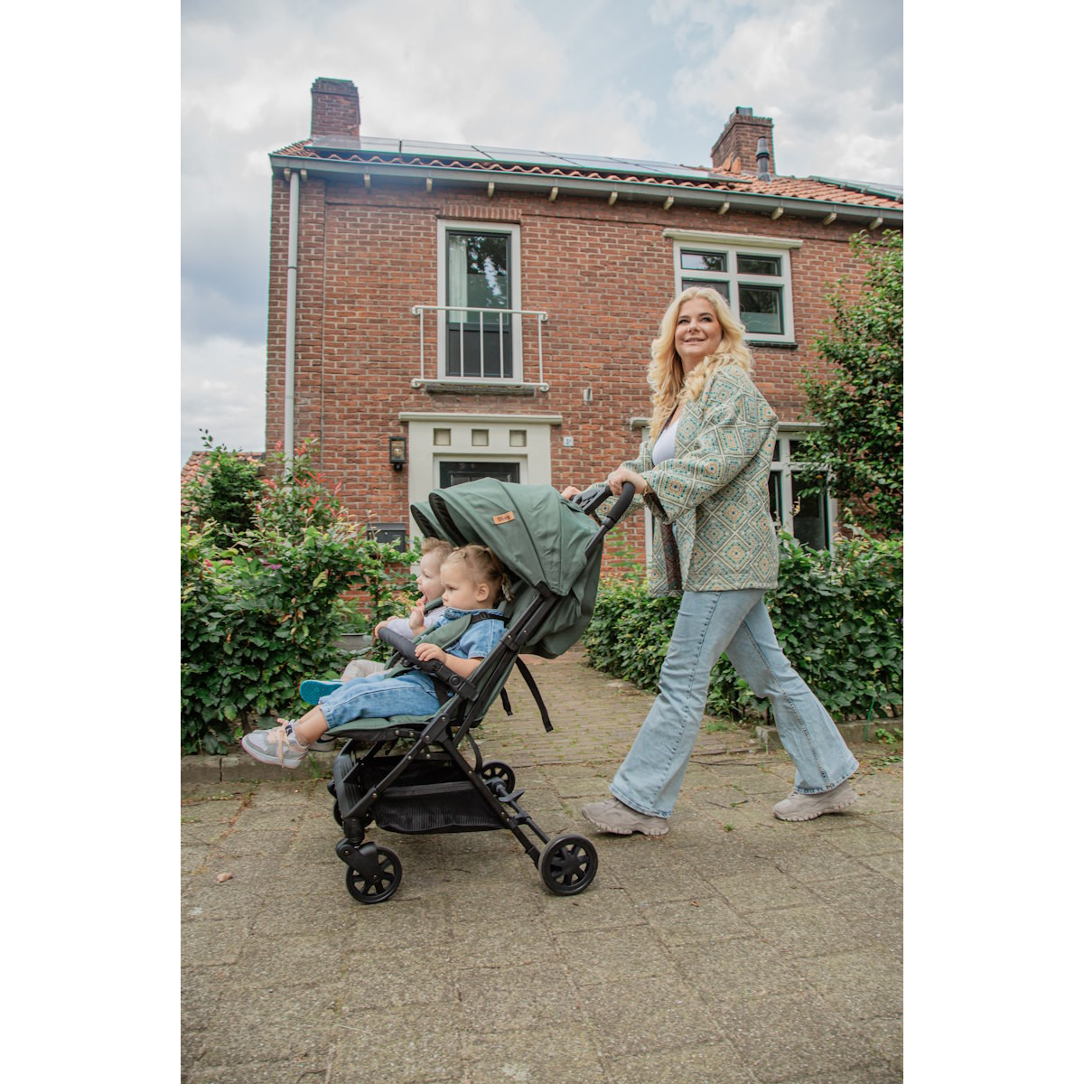 Ding Mellizo Forest Green Duowagen