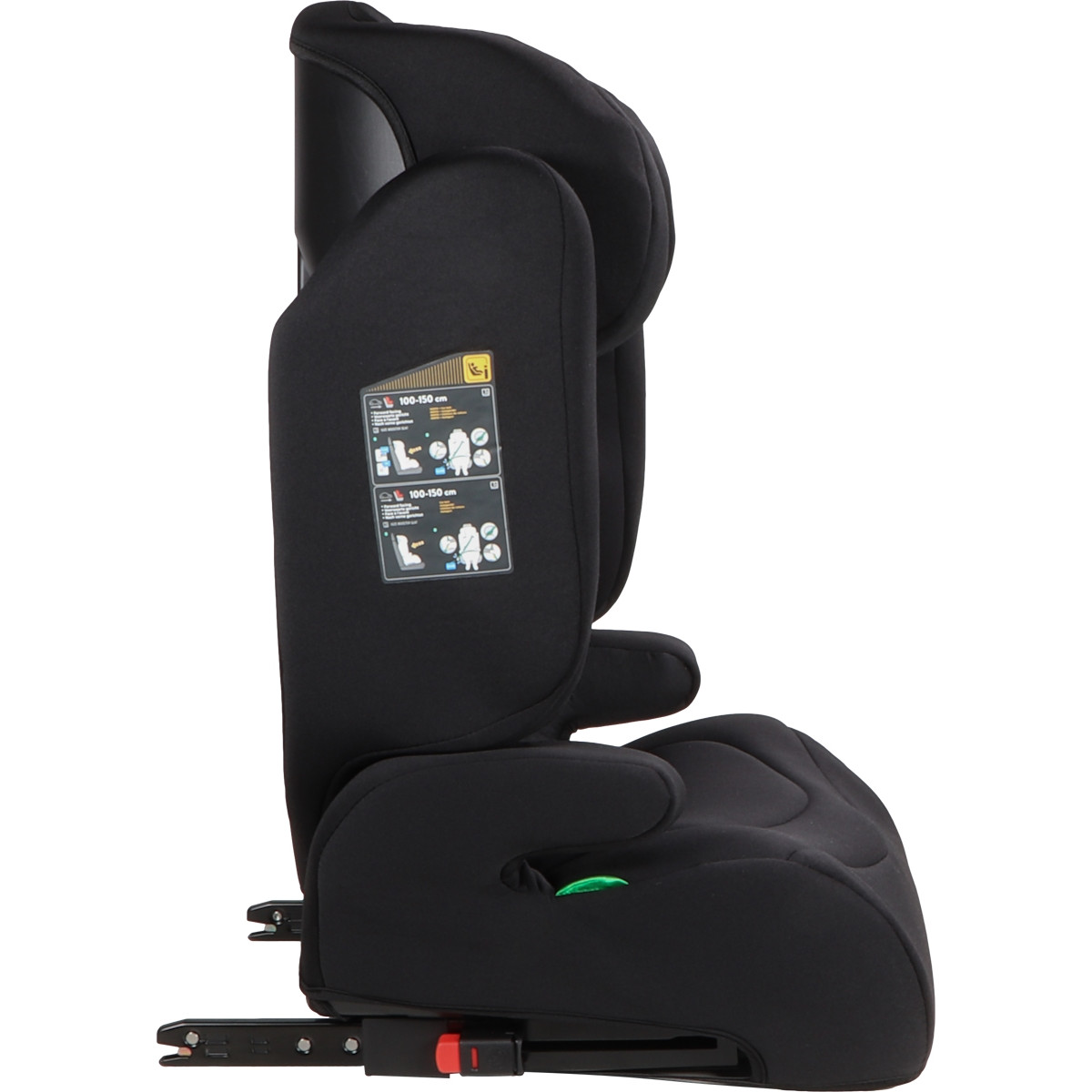 Ding Riley Black Isofix 100-150 cm i-Size Autostoel