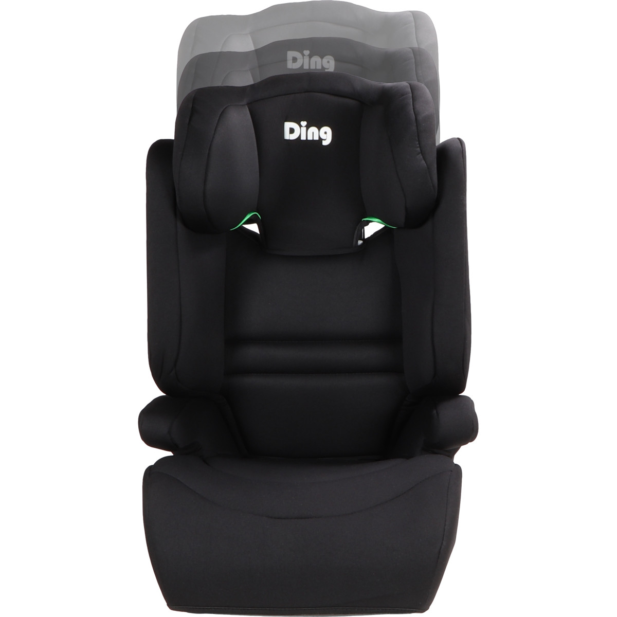 Ding Riley Black Isofix 100-150 cm i-Size Autostoel