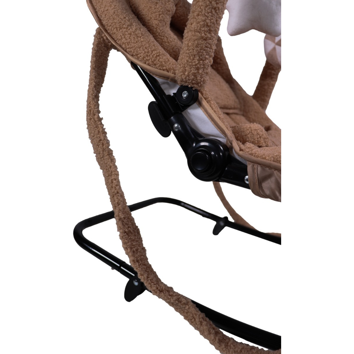 Ding Viggo Bouclé Nougat Wipstoel