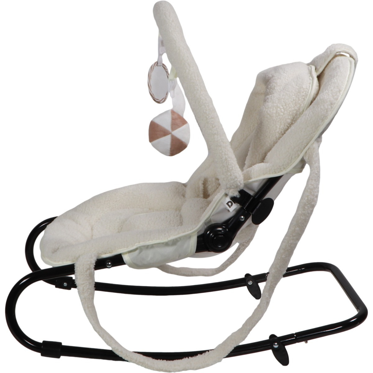 Ding Viggo Bouclé Off-white Wipstoel