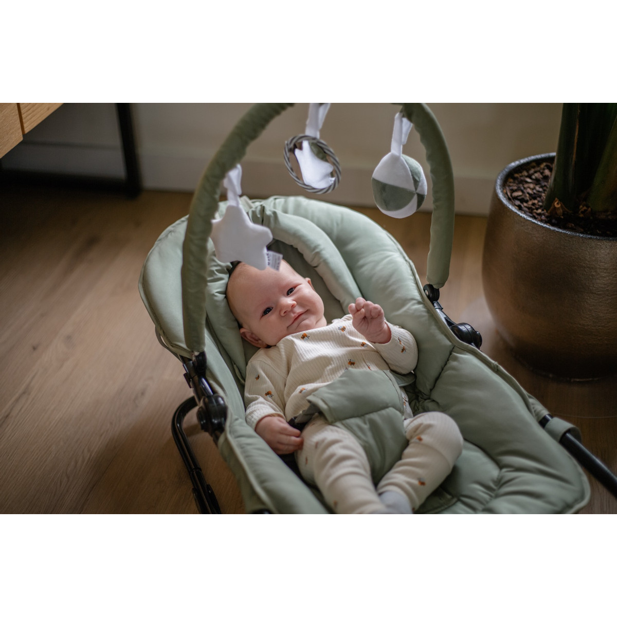 Ding Viggo Green Wipstoel