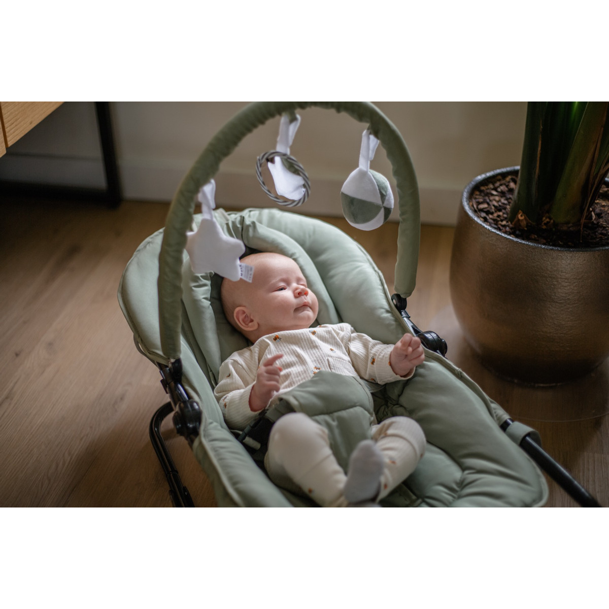 Ding Viggo Green Wipstoel