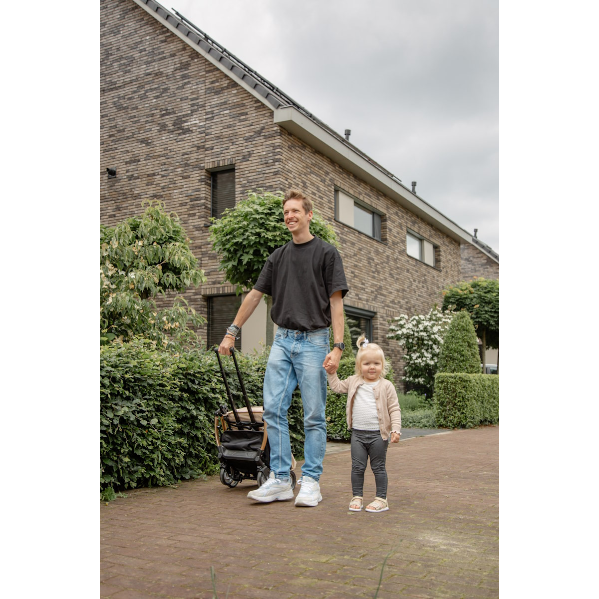 Ding Vivo Black/Rose Wandelwagen