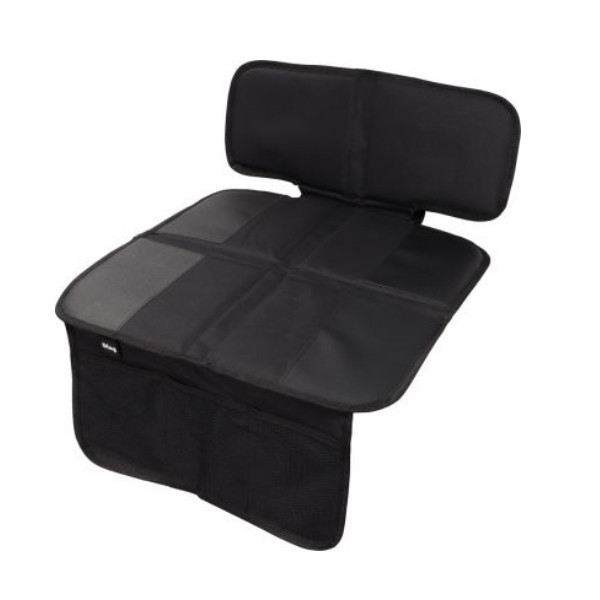 Ding Zwart Waterproof Autostoelbeschermer met Opbergvakjes